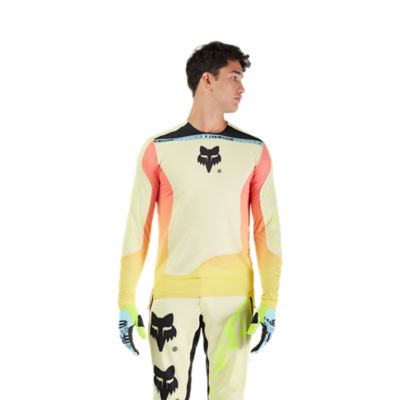 Fox Flexair LS Jersey Elevated - Lemonade