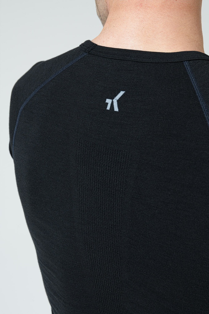 Gobik Maglia Intima Tecnica Uomo Winter Merino Coal