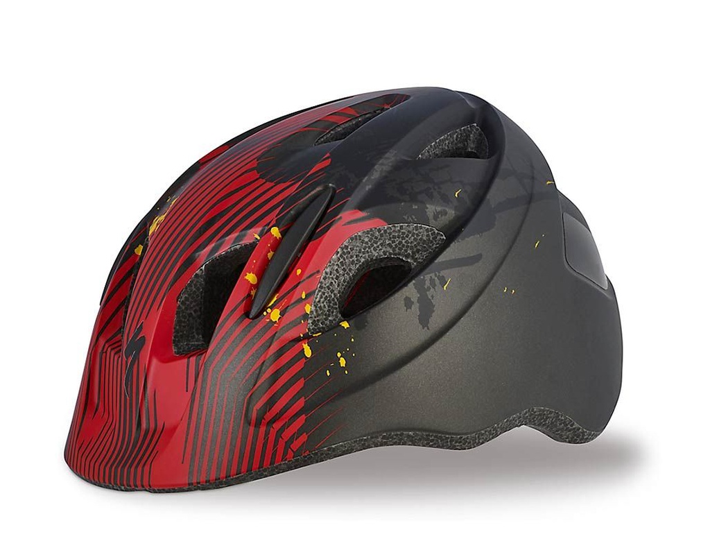 Specialized Casco Mio Bebe' Nero/Rosso Flames Tdlr